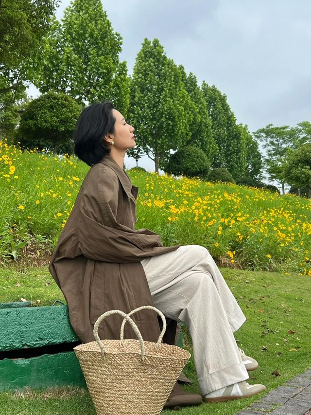 長沙松雅湖偶遇故事裡的小黃花