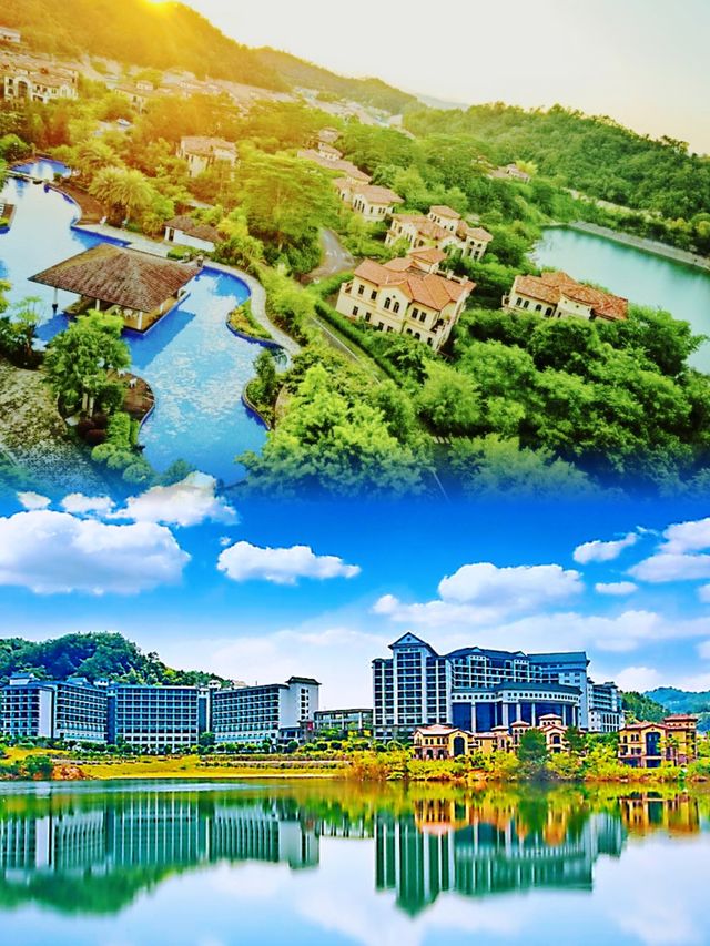 洗肺之旅河源萬綠湖美思威爾頓酒店！
