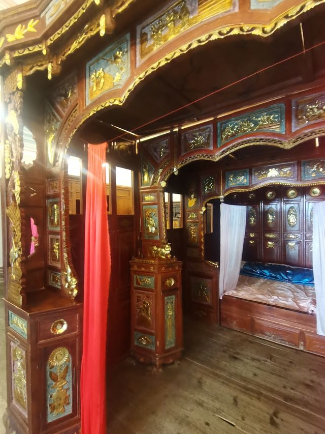 馬嵬驛民俗坊之展示館：南床北炕