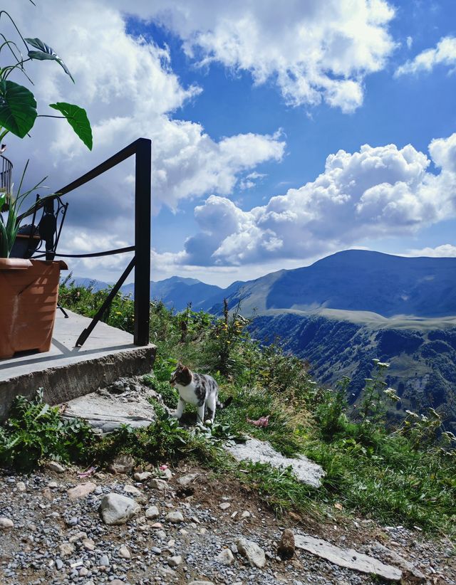 格魯吉亞境內高加索山脈最高峰。