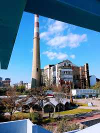 楊樹浦電廠遺址公園—拍不完的大片。