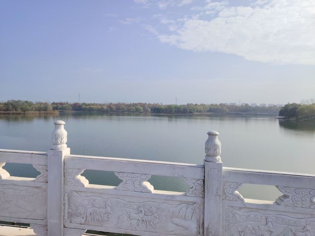 秋天裡的南海子公園。