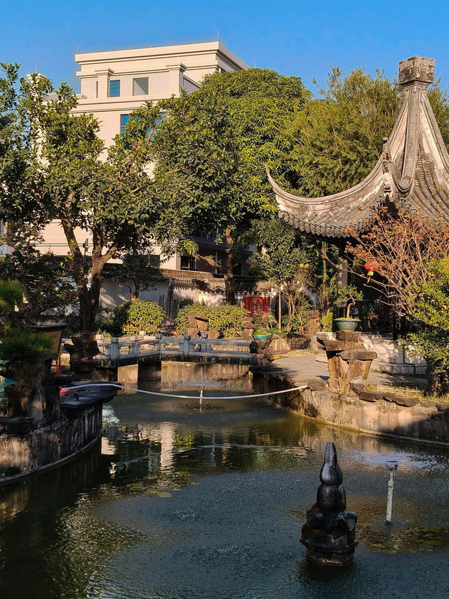 中山市詹園：古韻氤氳之美