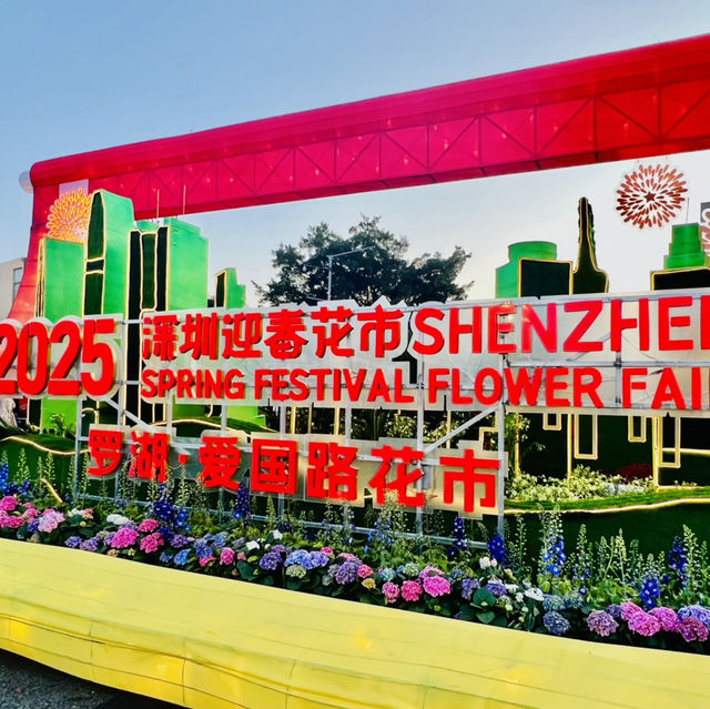 逛逛深圳2025迎春花市@羅湖愛國路花市