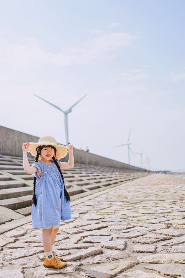 週末市區人太多，一路暢通到長興島吹吹風