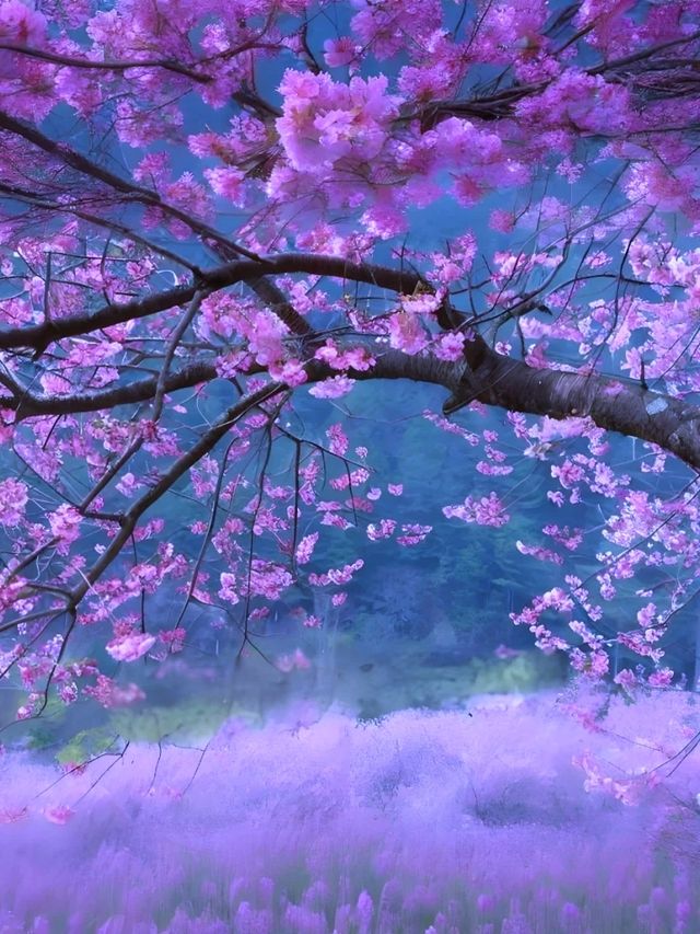 重慶酉陽桃花源春日仙境