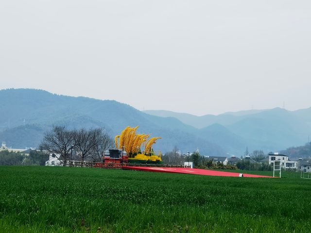 在愜意的田園風格余村等您