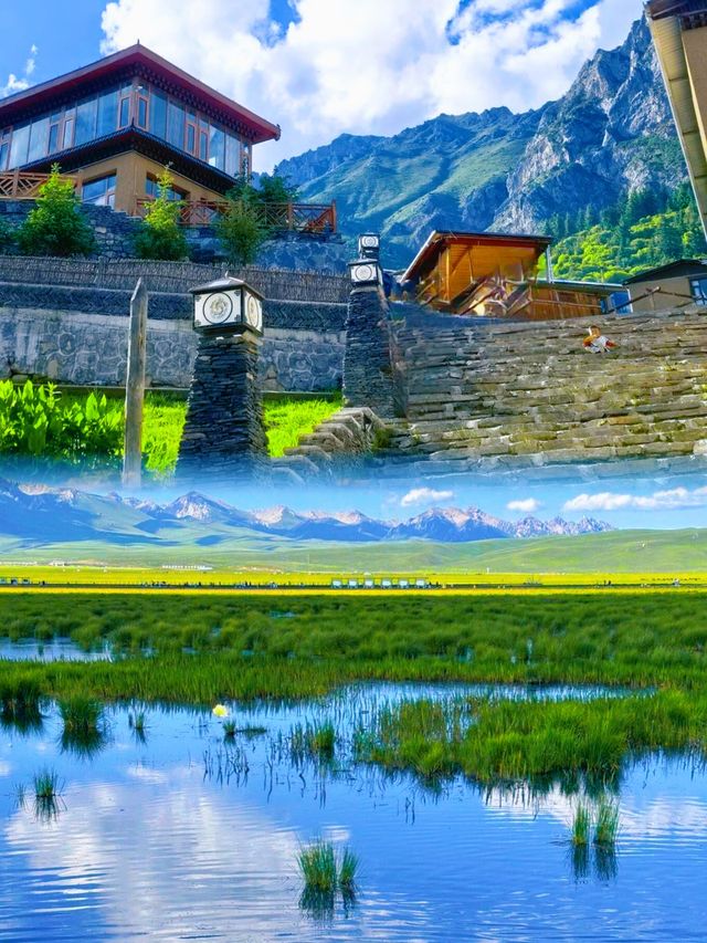 甘南嘅美在於沿途不經意嘅風景