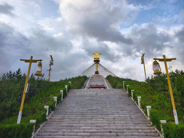 鄂爾多斯旅遊景點個人評測||第①日白天，遊覽伊金霍洛旗 聖水草原，推薦指數： 果然人生是曠