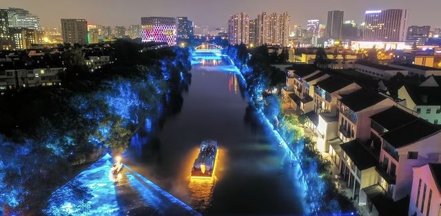 杭州運河夜遊必打卡