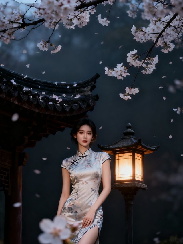衢州古風禪意大片！穿旗袍賞櫻花秒變文藝女主