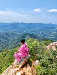 鄭州大熊山摘星樓完結篇 主峰奔赴大鴻寨之路