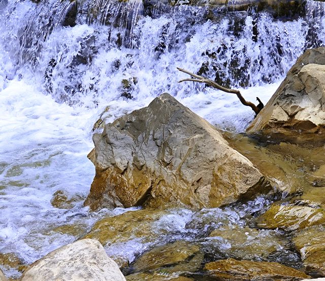 抬頭便是銀河落九天雲台山泉瀑峽