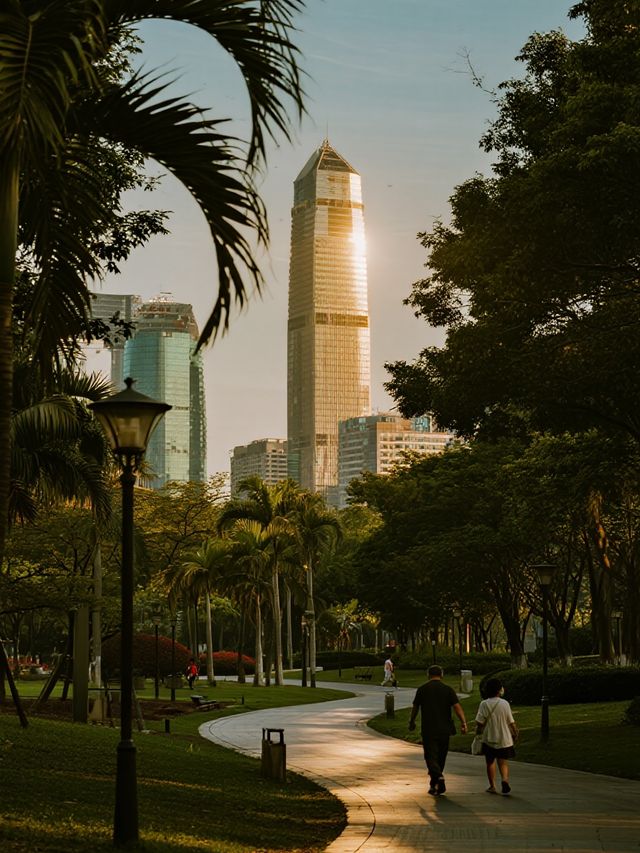 深圳中心公園親子遊地鐵直達！能待一天的寶藏地