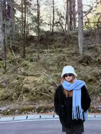 11月底，週末去海螺溝泡個溫泉