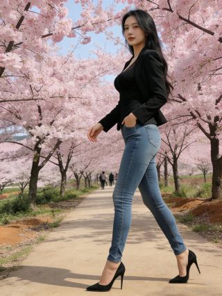 Guizhou Pingba Ten-Thousand-Mu Cherry Blossom Garden, a Stunning Check-in Spot