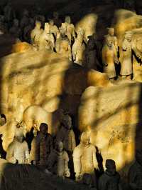 冬天一大早來西安,會看見復活的兵馬俑