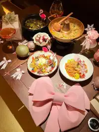 抓住長春的粉色聖誕樹啦 