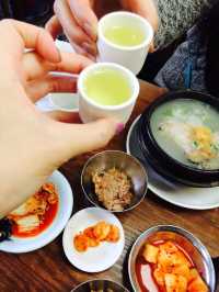 韓國🇰🇷必吃美食😋人蔘雞湯粥📍Congee House 콘지하우스