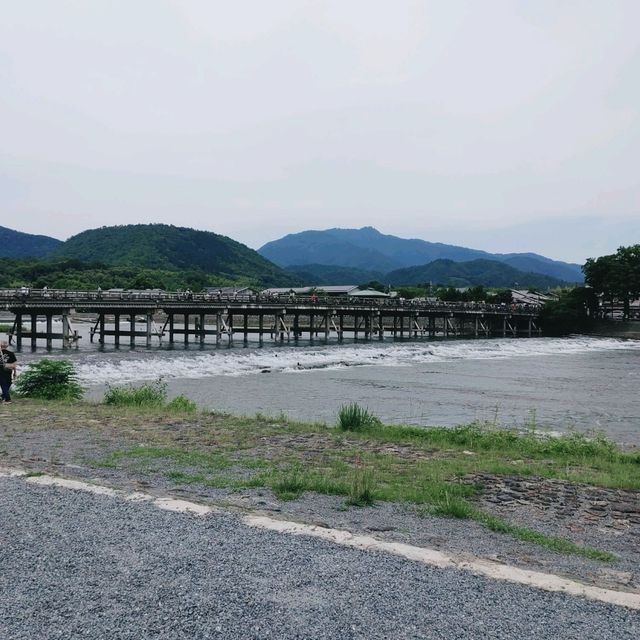 ぶらり嵐山　手作り品販売・観光案内・トイレあり