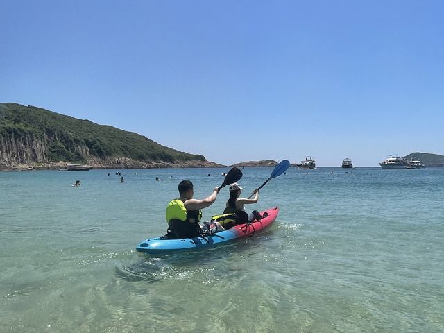 西貢天堂《白臘灣》水清沙幼沙灘🏝️🩵