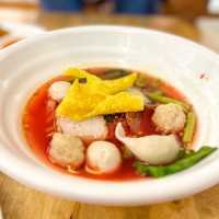ลูกชิ้นปลาสูตรเด็ดย่านเมืองนนท์