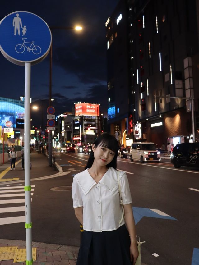 후쿠오카 밤에 가볼만한곳, 나카스 강 