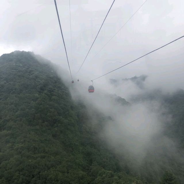 Amazing View of chandragiri Ropeway