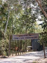 Camp Cafe คาเฟ่สไตล์แคมป์ปิ้ง ในสวนยาง อุดรฯ