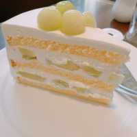 【この季節だけのメロンケーキ🍰