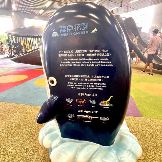 免費室內遊樂場「鯨魚花園」
