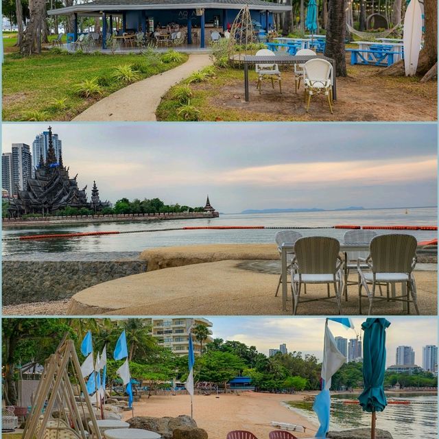 ที่พักติดริมทะเล วิวปราสาทสัจธรรม