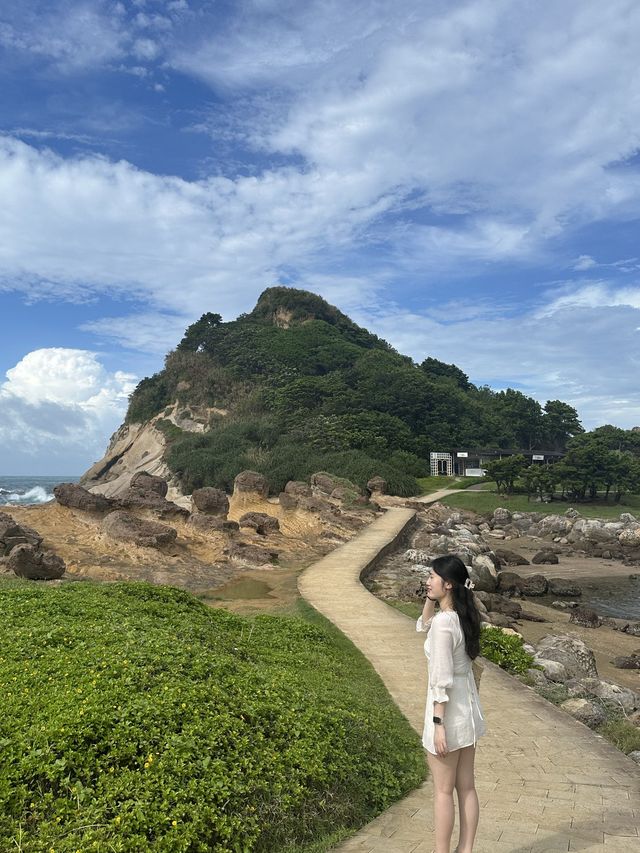 풍화작용으로 인한 기암괴석이 가득한 지질공원 [예류 지질공원]