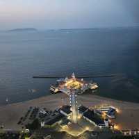 日本最高的海濱塔「福岡塔」🗼