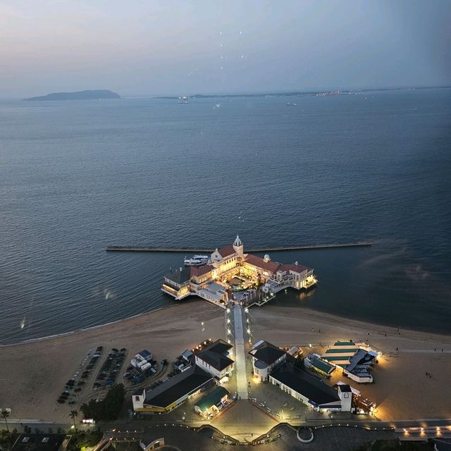 日本最高的海濱塔「福岡塔」🗼