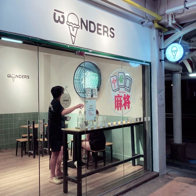 ICE-CREAM and MAHJONG? One WONDERS…