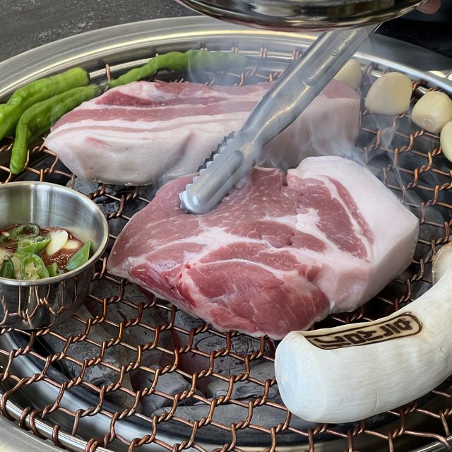 제주도 하면 흑돼지💛흑심가에서 삼겹+해산물까지! 