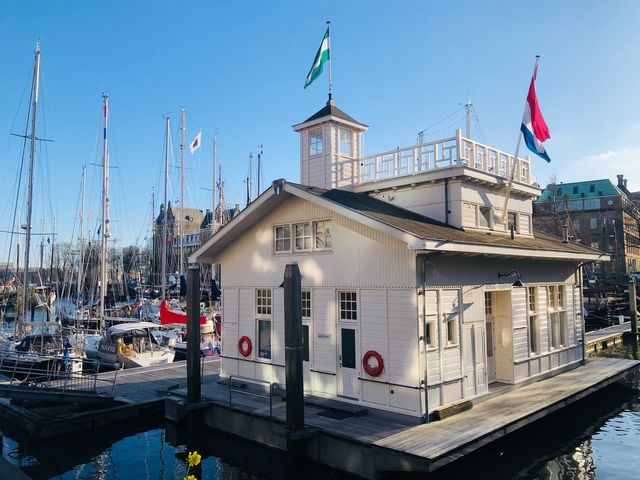 荷蘭🇳🇱鹿特丹 Rotterdam⛵️☀️Veerhaven美麗的港口景色