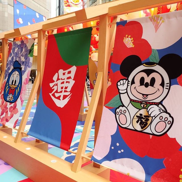 時代廣場米奇唐老鴨可新年