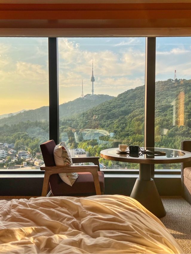 남산타워 1열 직관은 여기가 답,,❤️