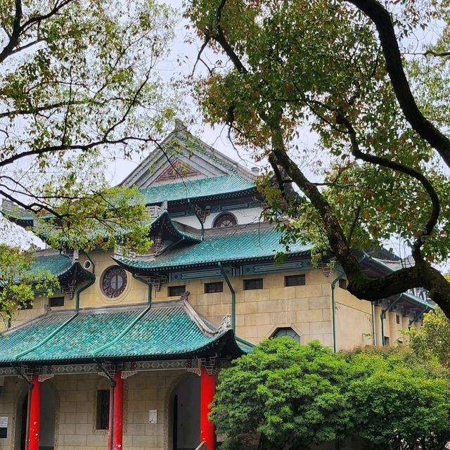 長沙市郊一岳麓山風景區