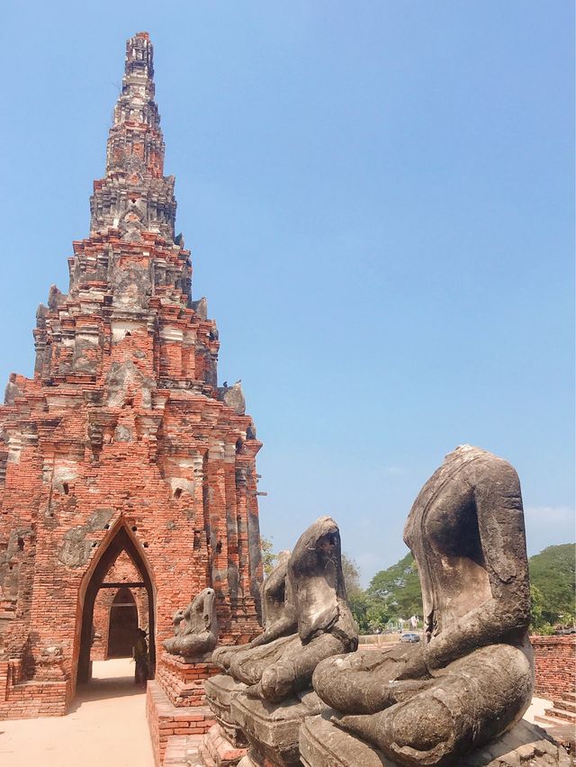 《曼谷》大城府著名泰劇取景地 泰國吳哥窟-柴瓦塔那蘭寺