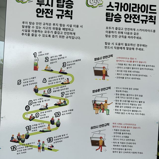 釜山斜坡滑車Skyline Luge 🏍️