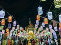 Walking street จ.น่าน หน้าวัด ภูมินทร์