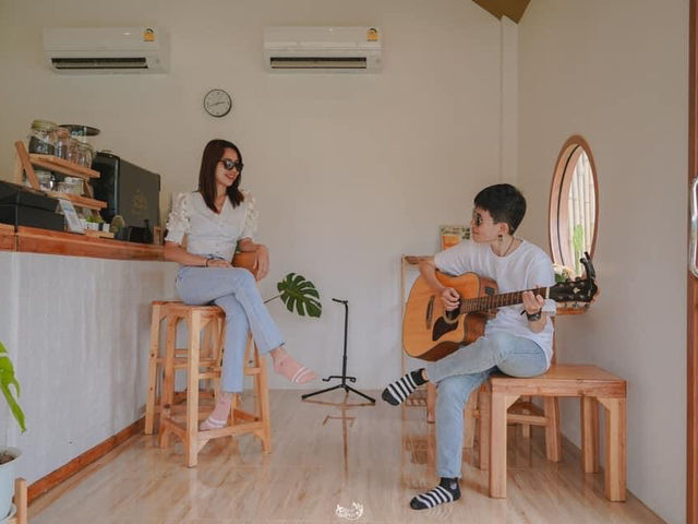 Coffee View コーヒービュー ร้านกาแฟเล็กๆ ในอำเภอนาแห้ว  