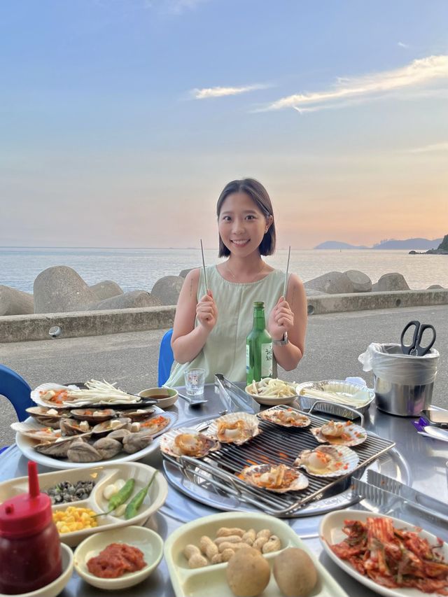 🌊부산, 낭만 가득한 포차 감성 오션뷰 조개구이 맛집