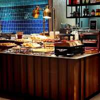 Great breakfast spread at Hard Rock Hotel Des