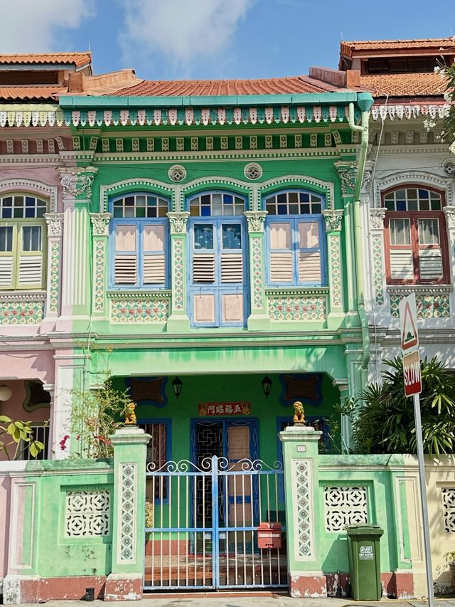 【シンガポール】カラフルな建物を巡る！🇸🇬
