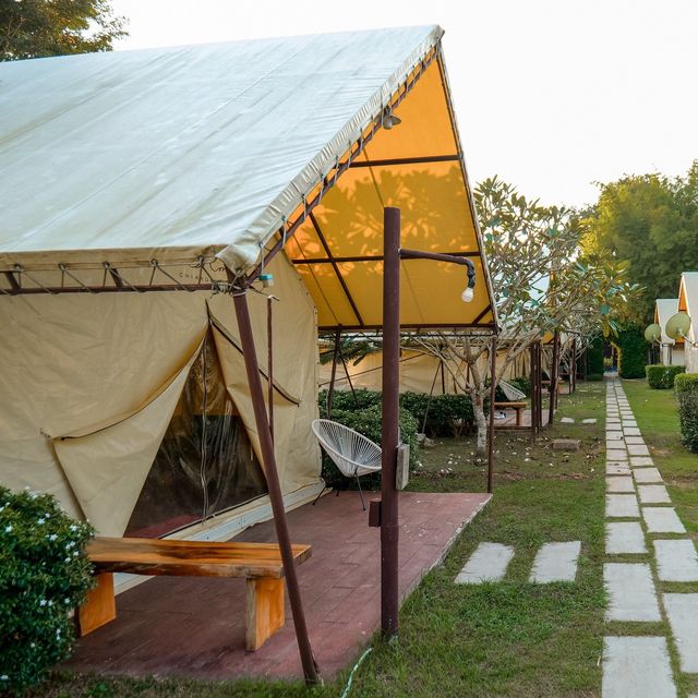 🏕️The Camp Chiangkhan ที่พักเชียงคานริมแม่น้ำโขง
