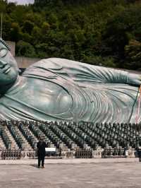 วัดนันโซอิน Fukuoka ญี่ปุ่น พระนอนองค์ใหญ่ที่สุด